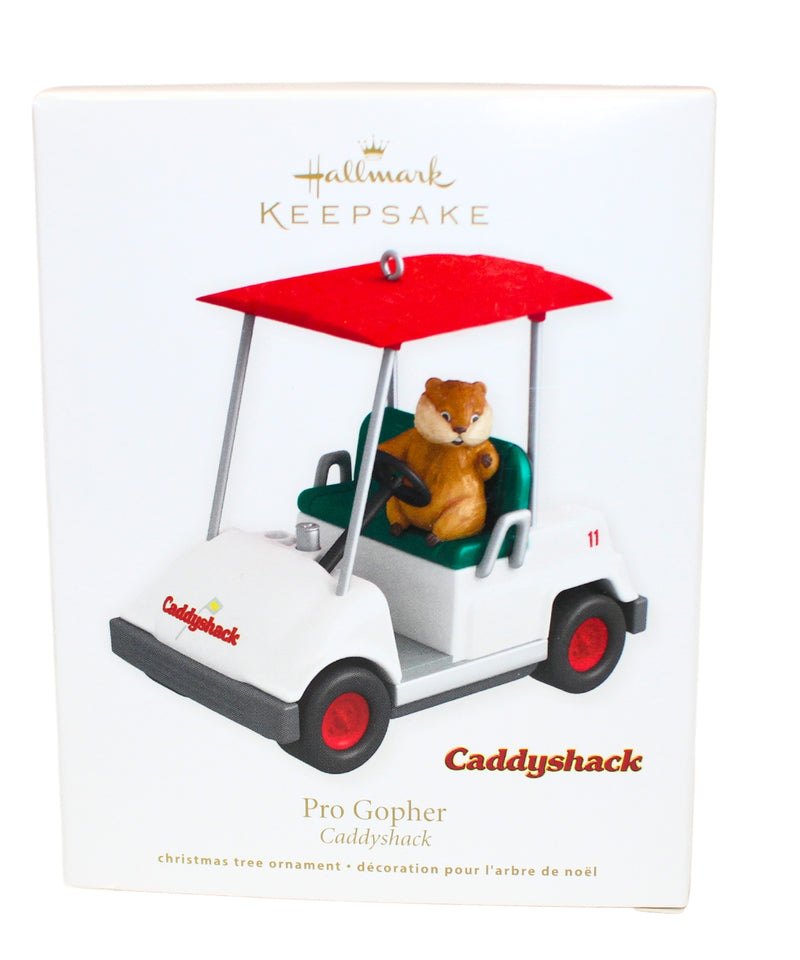 Hallmark Ornament: 2011 Pro Gopher | QXI2829 | CaddyShack