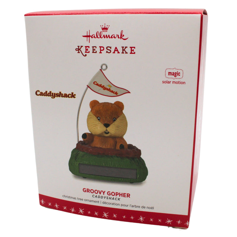 Hallmark Ornament: 2016 Groovy Gopher | QXI3071 | CaddyShack