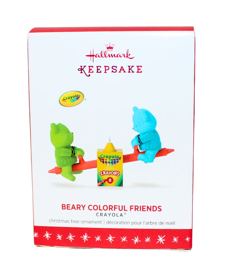 Hallmark Ornament: 2016 Beary Colorful Friends | QXI3364