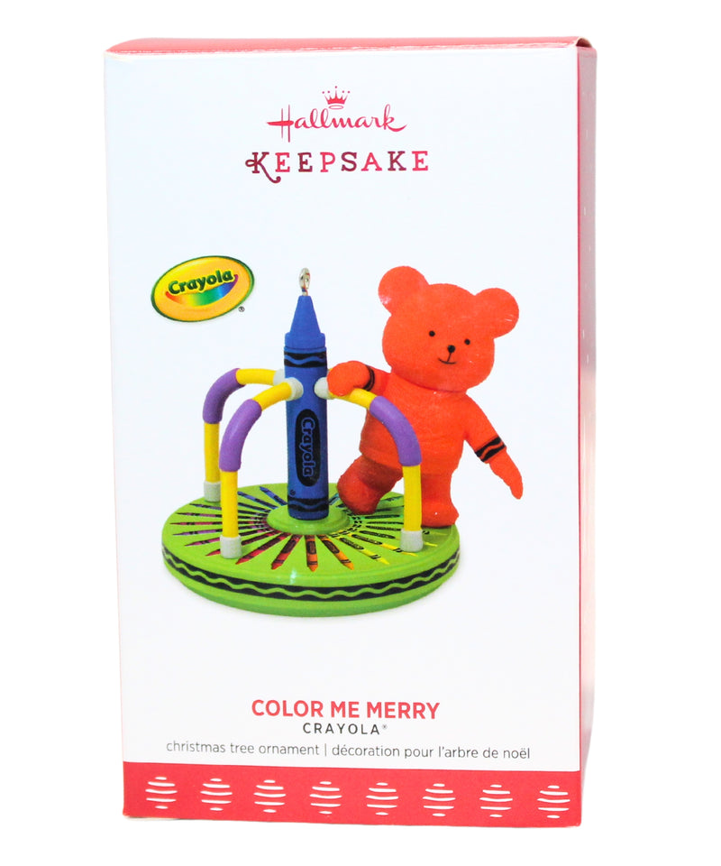 Hallmark Ornament: 2017 Color Me Merry | QXI3365 | Crayola