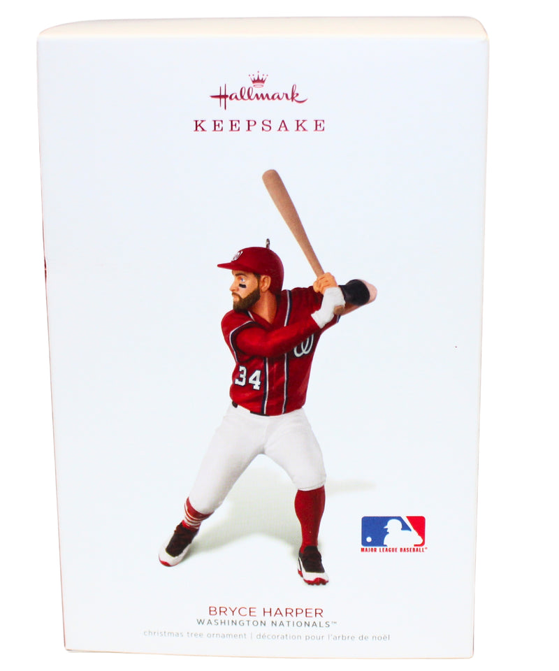 Hallmark Ornament: 2018 Bryce Harper | QXI3396 | MLB