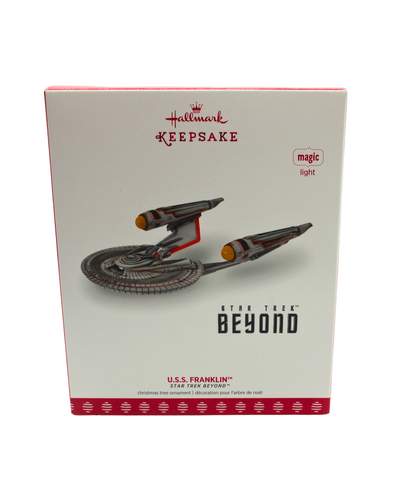 Hallmark Ornament: 2017 U.S.S Franklin | QXI3405 | Star Trek