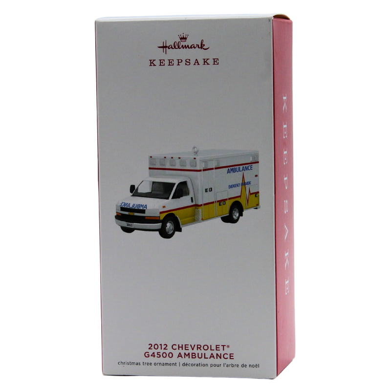 Hallmark Ornament: 2019 Chevrolet G4500 Ambulance-2012 | QXI3417