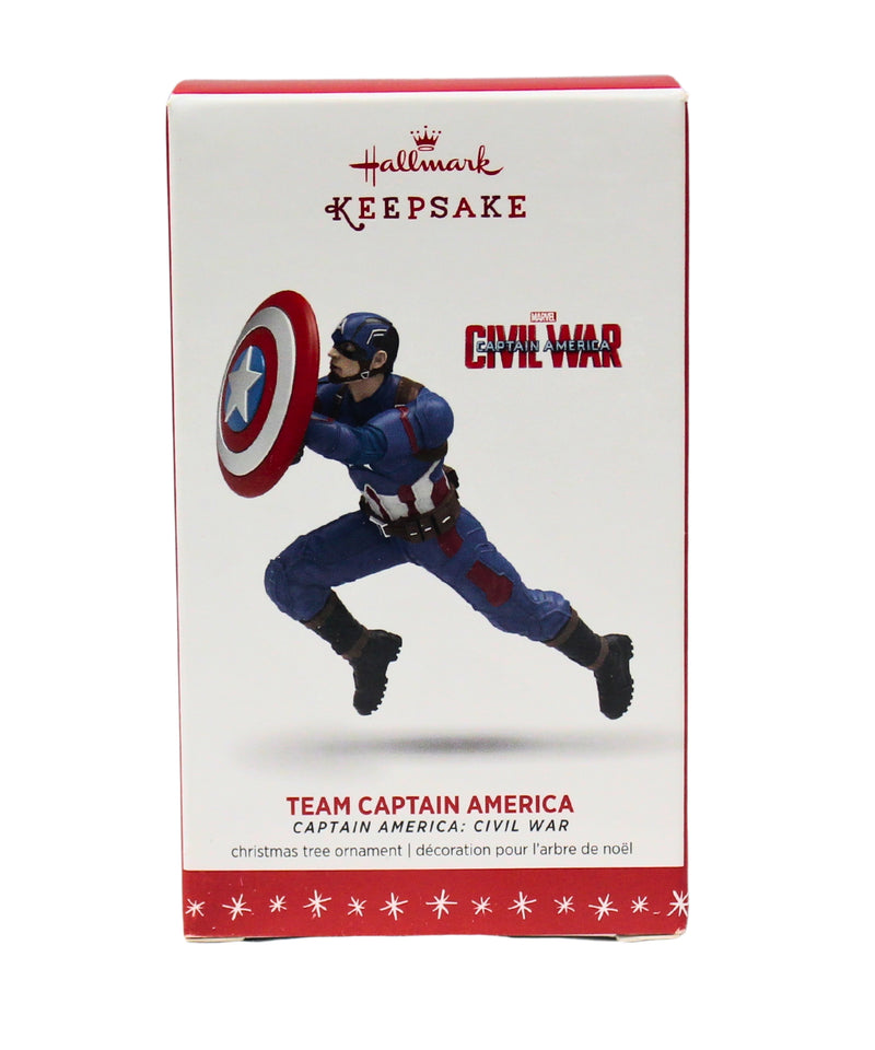 Hallmark Ornament: 2016 Team Captain America - Captain America: Civil War | QXI3461