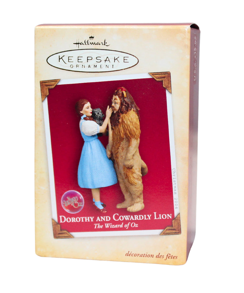 Hallmark Ornament: 2004 Dorothy and Cowardly Lion | QXI4021