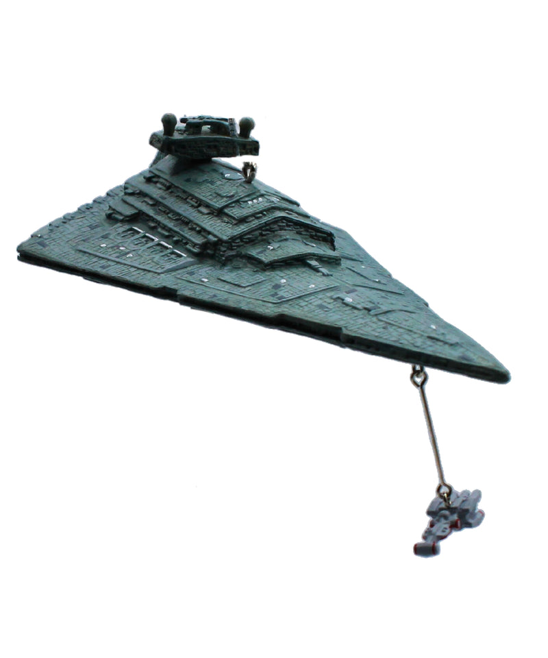 Hallmark Ornament: 2004 Star Destroyer and Blockade Runner | QXI4064 | Star Wars