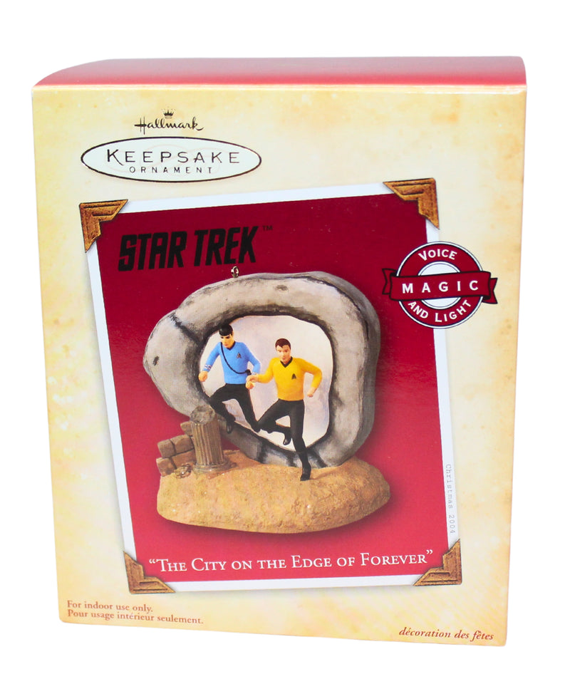 Hallmark Ornament: 2004 The City On The Edge Of Forever | QXI4094 | Star Trek