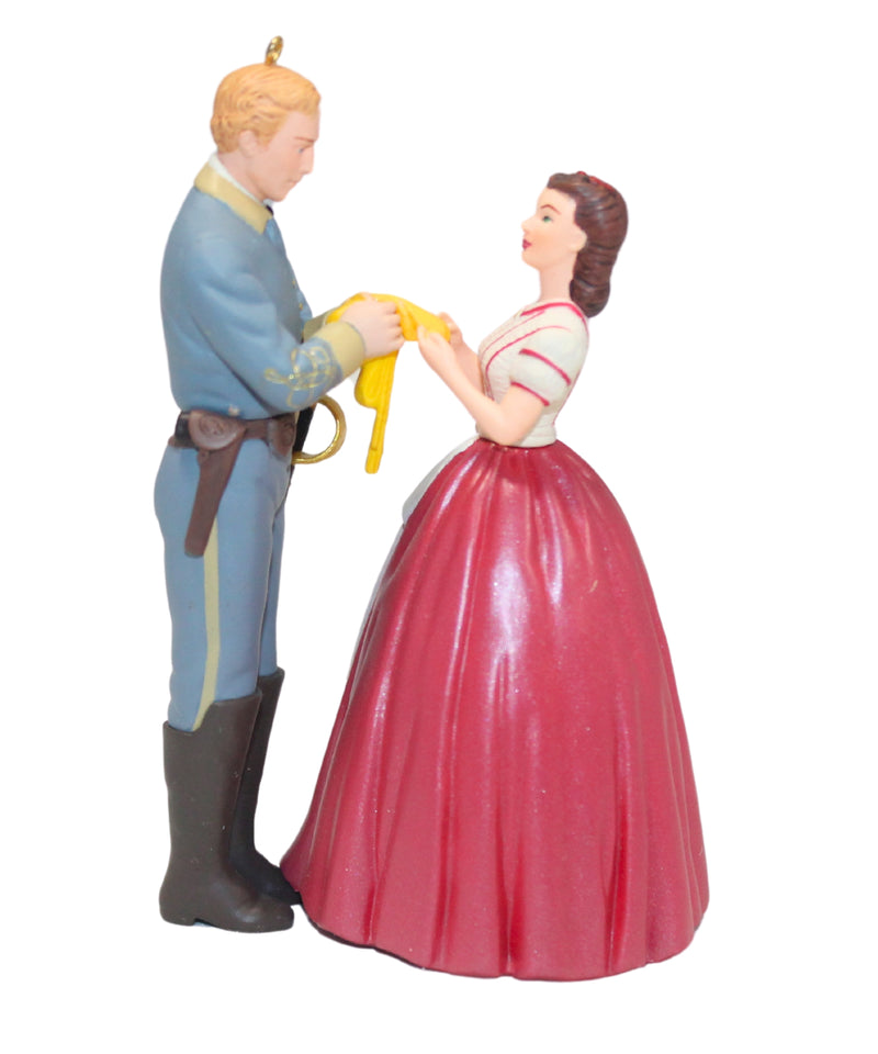 Hallmark Ornament: 2008 Scarlett O'Hara and Ashley Wilkes | QXI4141 | Gone With the Wind