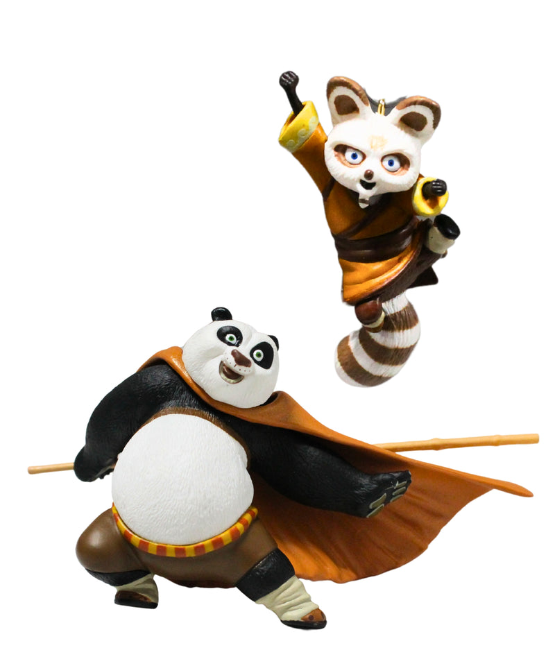 Hallmark Ornament: 2008 Po and Shifu | QXI4261