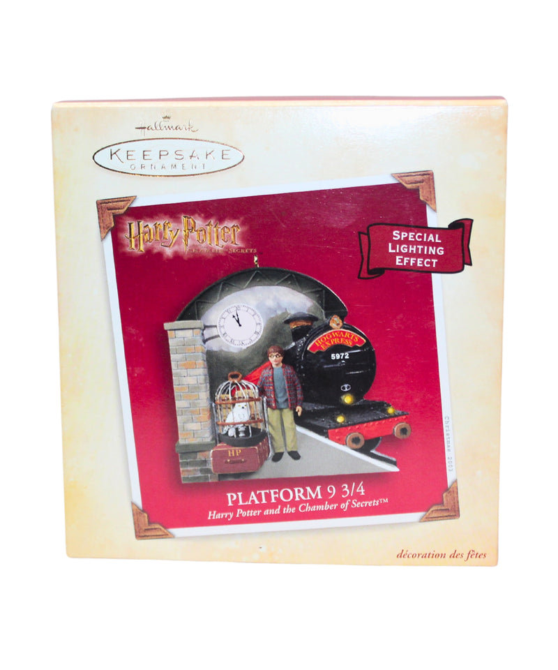 Hallmark Ornament: 2003 Platform 9 3/4 | QXI4279 | Harry Potter