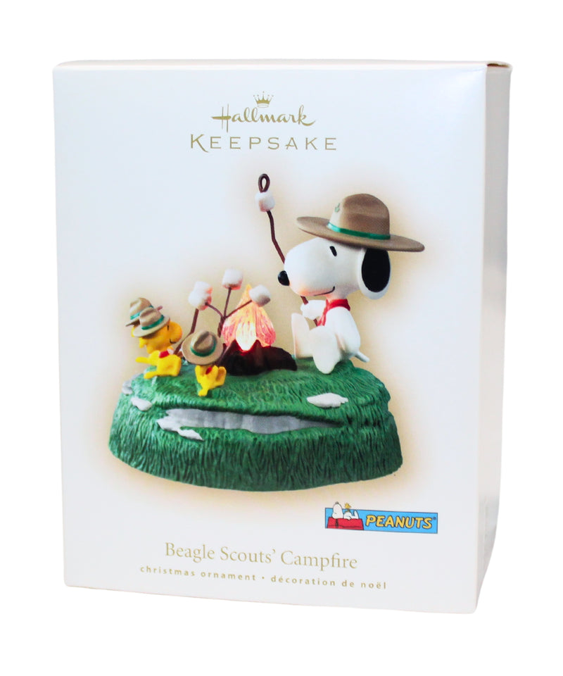 Hallmark Ornament: 2007 Beagle Scouts' Campfire | QXI4319 | Peanuts