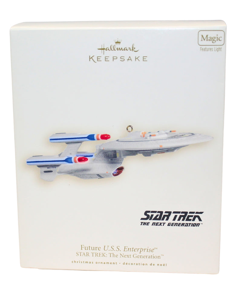 Hallmark Ornament: 2007 Future U.S.S. Enterprise | QXI4347 | Star Trek