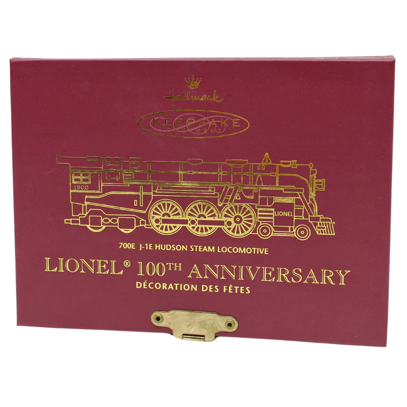 Hallmark Ornament: 2000 Lionel 100th Anniversary 700E J-1E Hudson | QXI5261