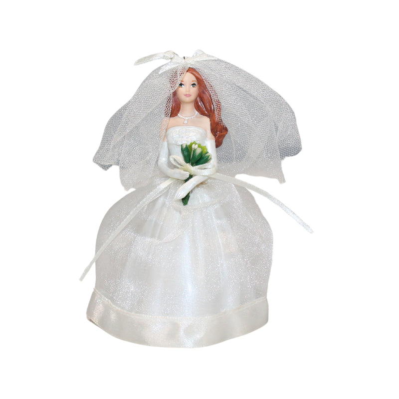 Hallmark Ornament: 2002 Blushing Bride Auburn | QXI5323 | Barbie