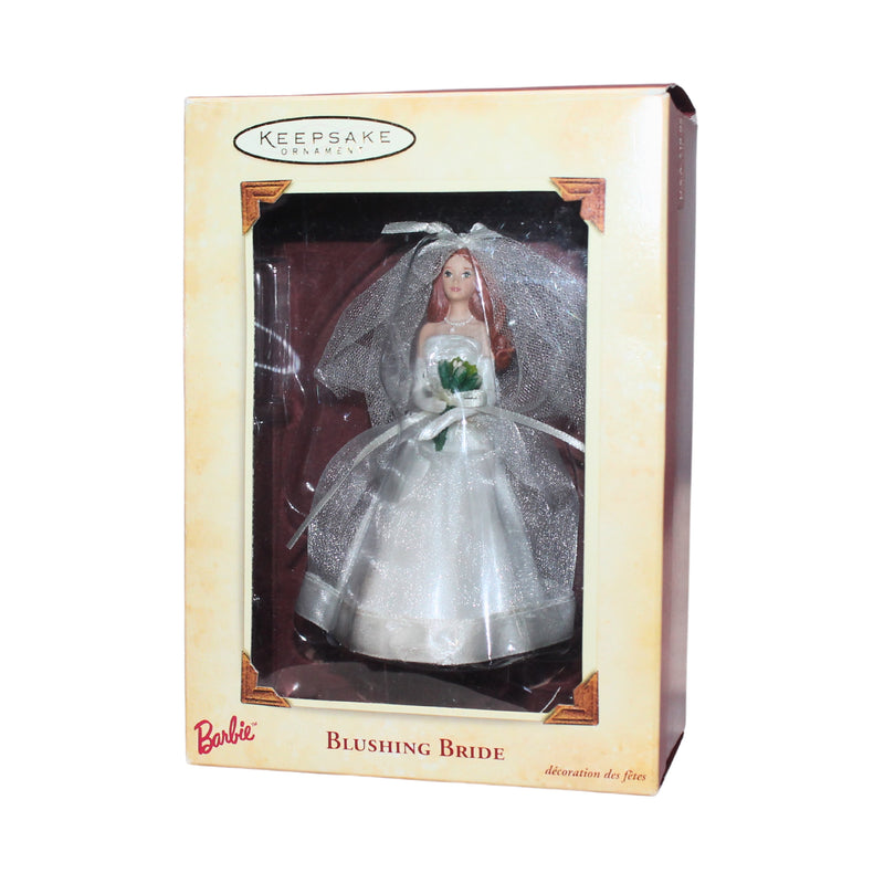 Hallmark Ornament: 2002 Blushing Bride Auburn | QXI5323 | Barbie