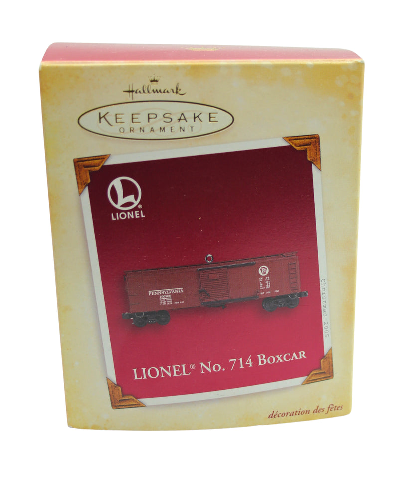 Hallmark Ornament: 2005 No. 714 Boxcar | QXI6125