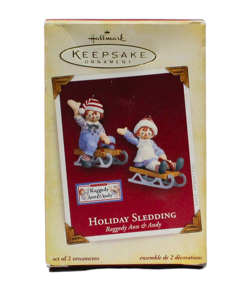 Hallmark Ornament: 2005 Holiday Sledding  | QXI6282