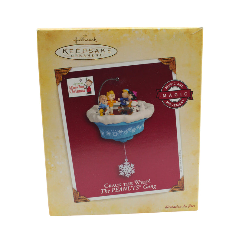 Hallmark Ornament: 2005 Crack the Whip! | QXI6292 | The Peanuts