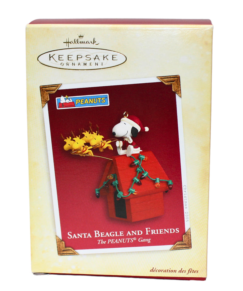 Hallmark Ornament: 2005 Santa Beagle and Friends | QXI6485 | Peanuts