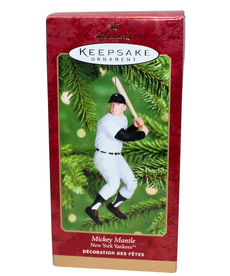 Hallmark Ornament: 2001 Mickey Mantle | QXI6804 | MLB