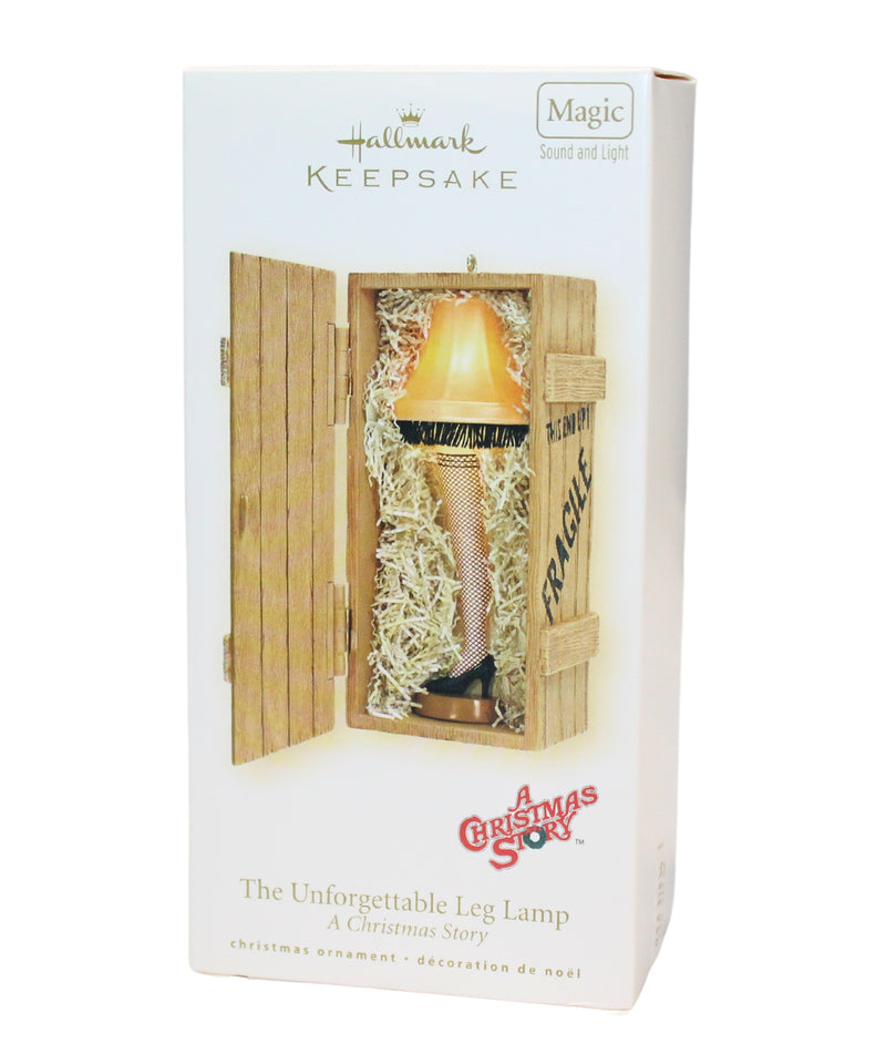 Hallmark Ornament: 2008 The Unforgettable Leg Lamp | QXI7044