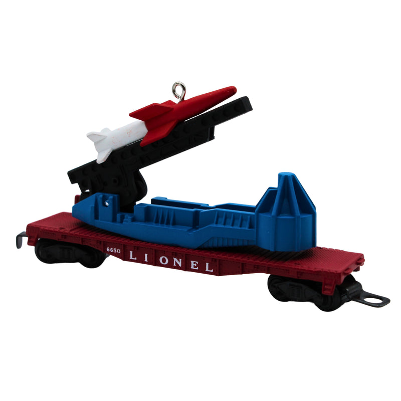 Hallmark Ornament: 2022 Lionel 6650 Missile Car | QXI7063