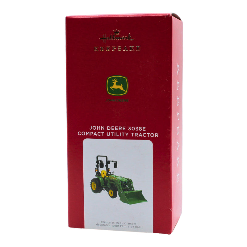 Hallmark Ornament: 2021 John Deere 3038E Compact Utility Tractor | QXI7285