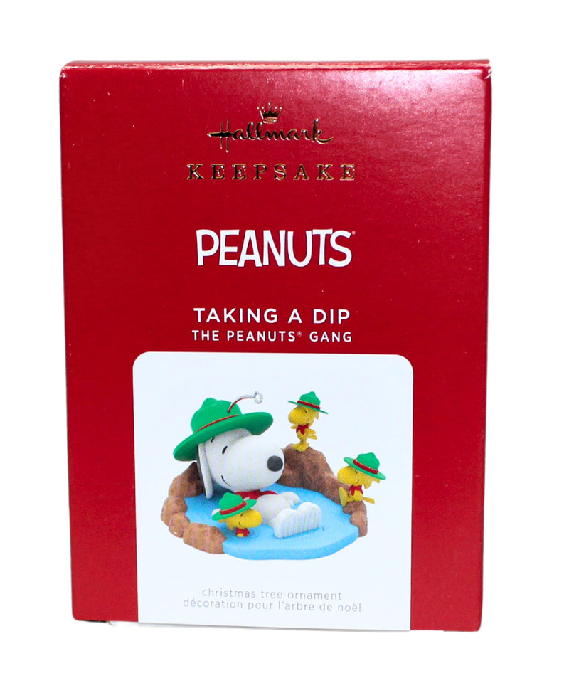 Hallmark Ornament: 2021 Taking A Dip | QXI7305 | Peanuts