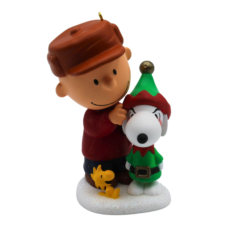 Hallmark Ornament: 2021 Dressed Up Dog | QXI7315 | Peanuts