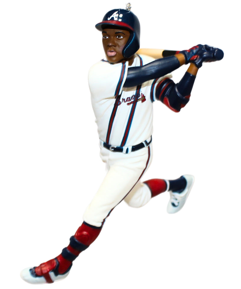 Hallmark Ornament: 2021 Ronald Acuna Jr. | QXI7362 | MLB