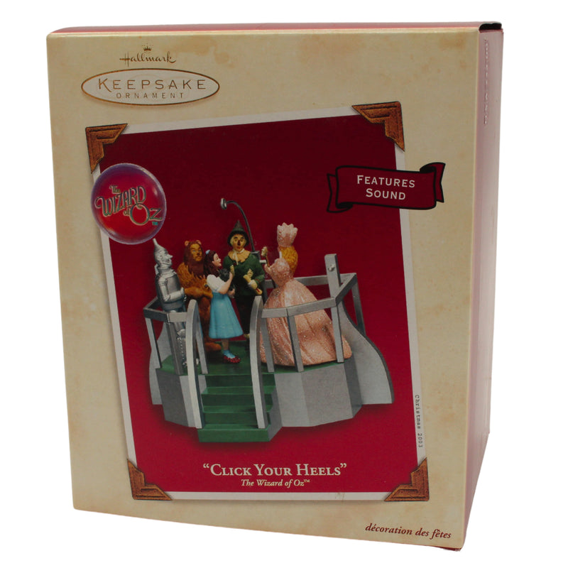 Hallmark Ornament: 2003 Click Your Heels | QXI7487 | Wizard of Oz