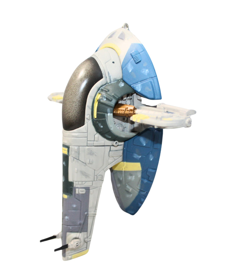 Hallmark Ornament: 2002 SLAVE I Starfighter | QXI8223 | Star Wars