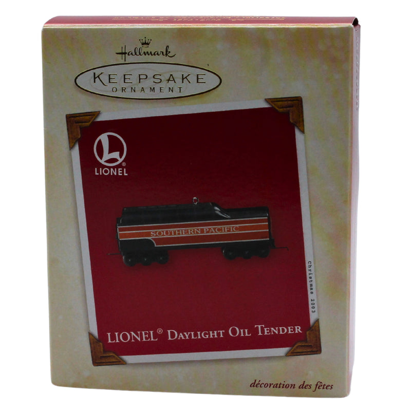 Hallmark Ornament: 2003 Lionel Daylight Oil Tender | QXI8249