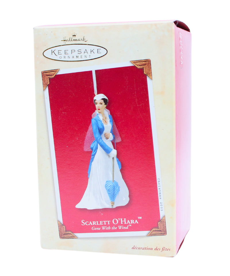 Hallmark Ornament: 2003 Scarlett O'Hara  | QXI8307 | Blue Umbrella