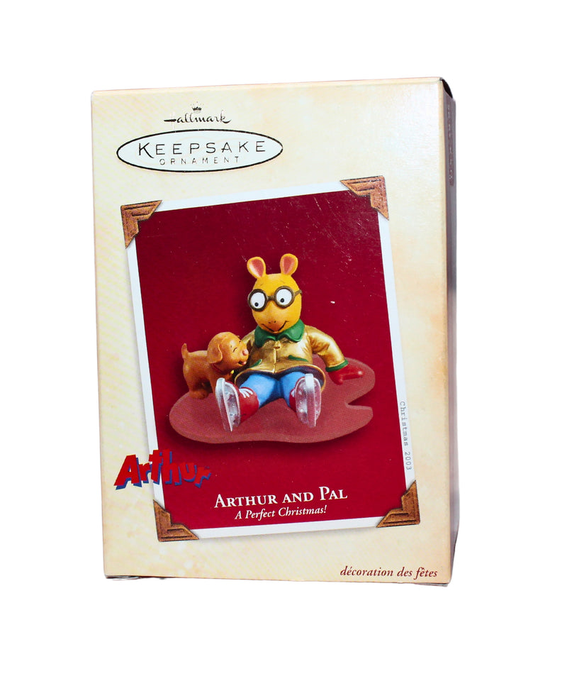 Hallmark Ornament: 2003 Arthur and Pal | QXI8359