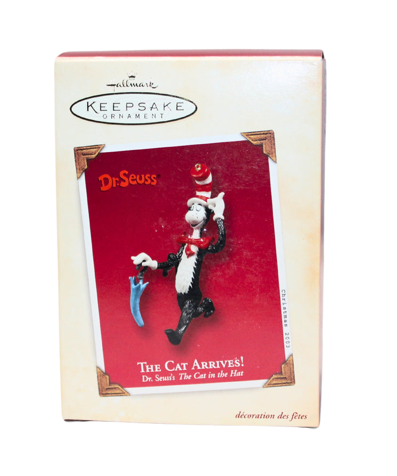 Hallmark Ornament: 2003 The Cat Arrives! | QXI8379 | Dr. Seuss