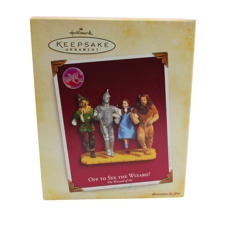 Hallmark Ornament: 2005 Off to See the Wizard | QXI8925 | The Wizard of Oz