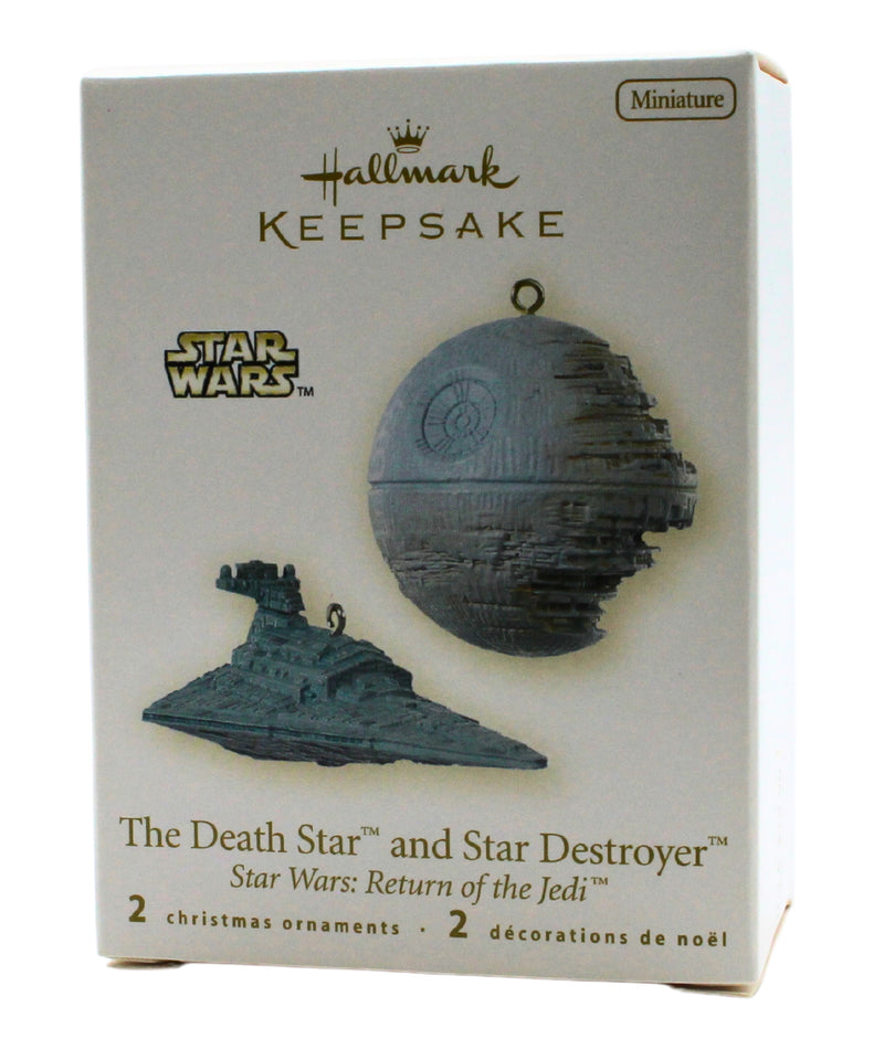 Hallmark Ornament: 2008 The Death Star and Star Destroyer | QXM8151