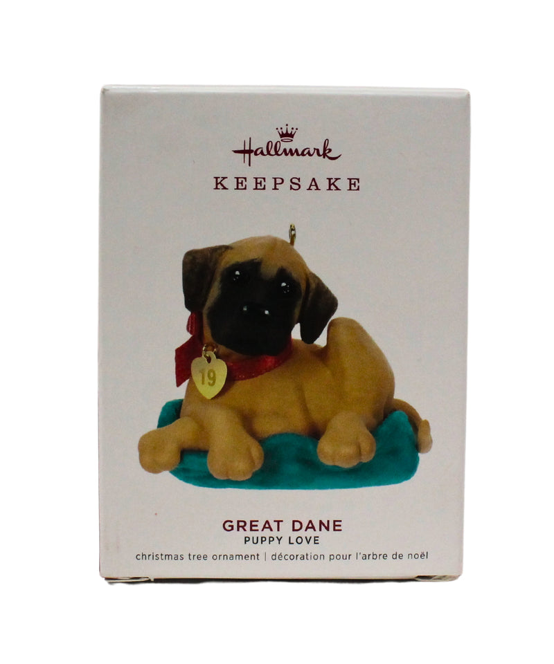 Hallmark Ornament: 2019 Great Dane - Puppy Love | QXR9019