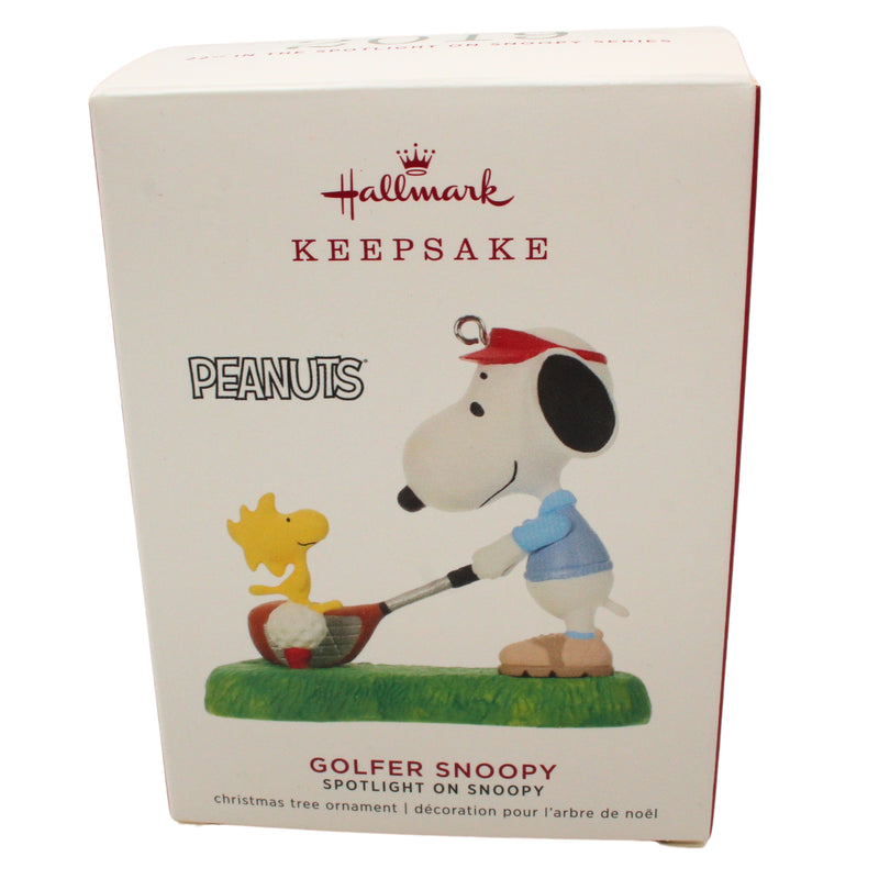 Hallmark Ornament: 2019 Golfing Snoopy | QXR9457