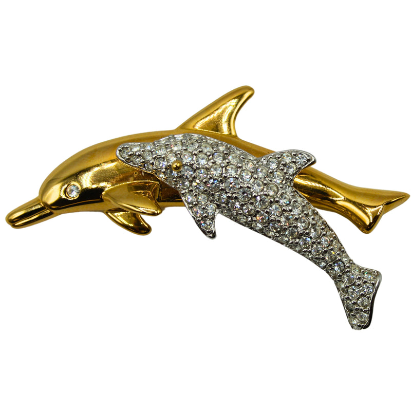 Swarovski Brooch: SC BN R1 Dolphin | SCS