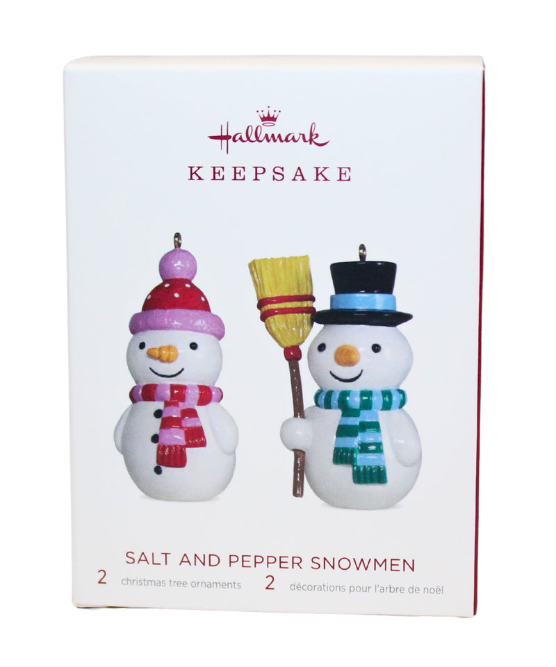 Hallmark Ornament: 2018 Salt and Pepper Snowmen | VIP1801