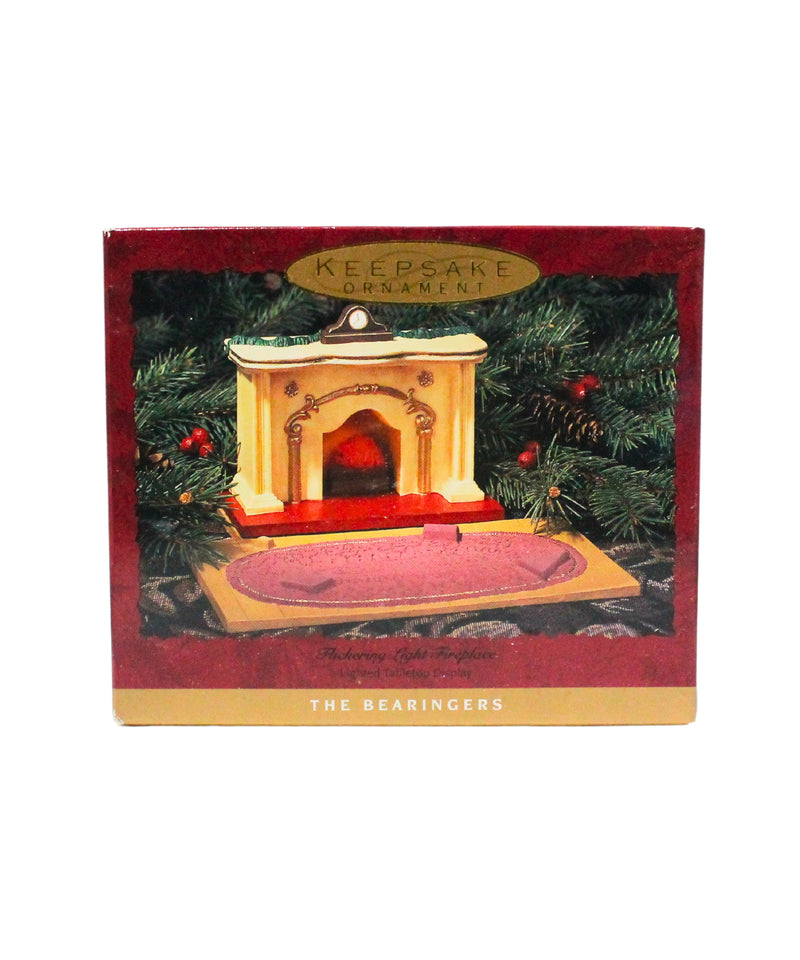 Hallmark Ornament: 1993 Flickering Light Fireplace | XPR9749