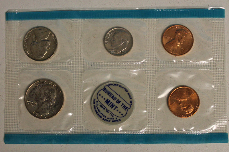 1970 PD US Mint set (OGP) 10 coins - Large Date