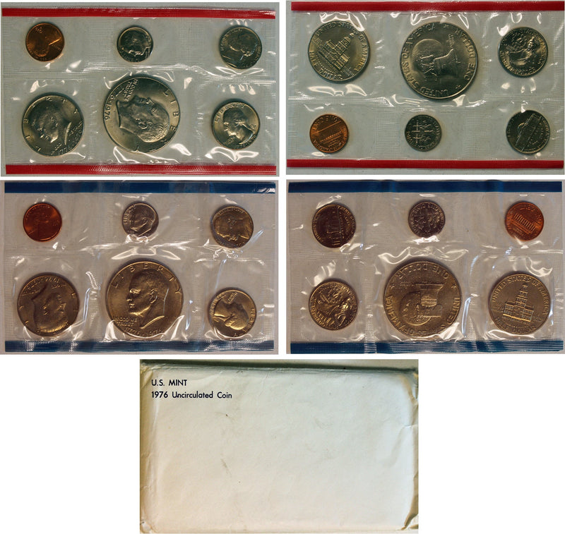 1976 PD US Mint Set (OGP) 12 Coins