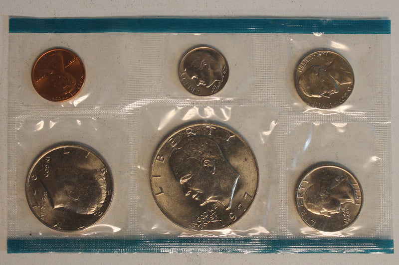 1977 PD US Mint Set (OGP) 12 coins with  Eisenhower Dollar