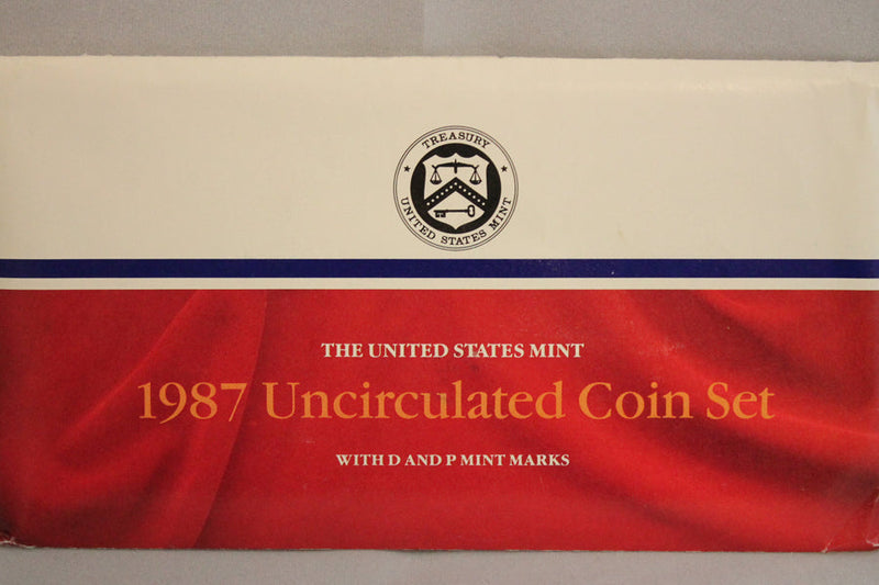 1987 PD US Mint Set (OGP) 10 coins