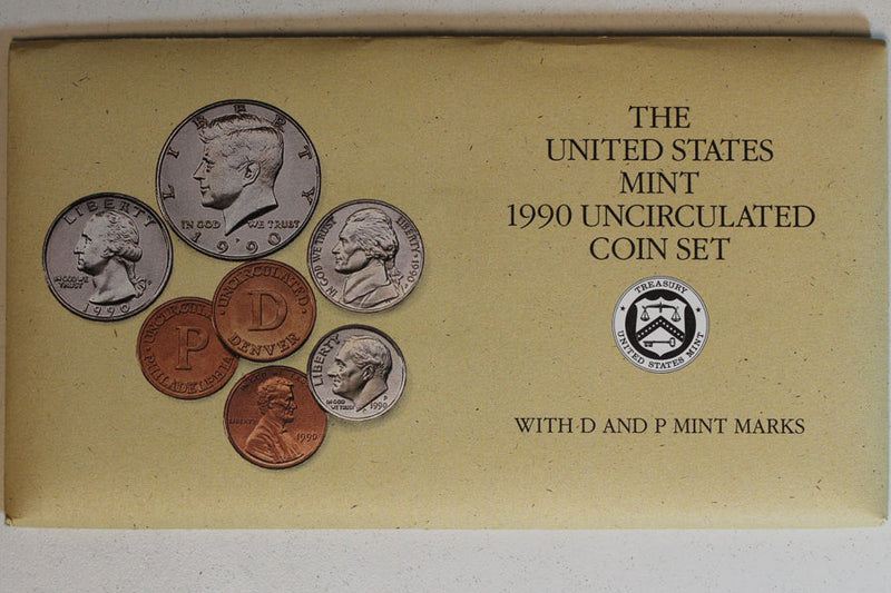 1990 PD US Mint Set (OGP) 10 coins