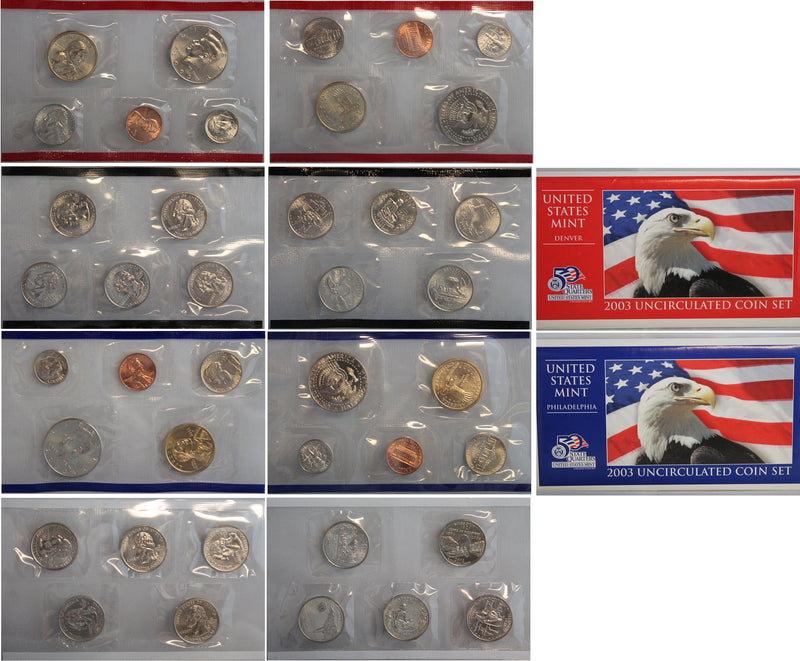 2003 PD US Mint Set (OGP) 20 coins