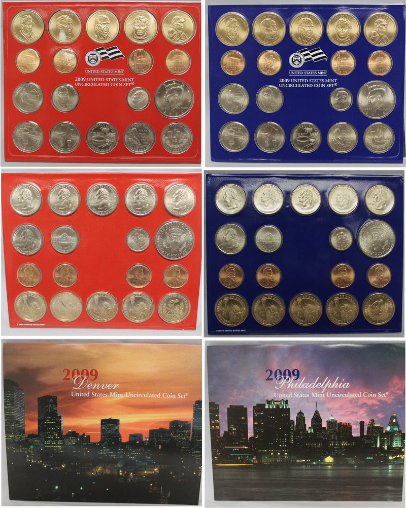 2009 PD US Mint Set (OGP) 36 coins